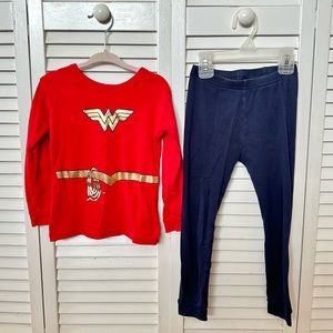 babyGap | DC™ Wonder Woman 100% Organic Cotton PJ Set